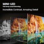 Hisense U6 Series 55U6N 55 Inches ULED 4K Smart TV | Mini-LED | QLED | 600 Nits | Motion Rate 240 | Dolby Vision HDR 10+ | Dolby Atmos | Full Array Local Dimming | Voice Control | Google TV