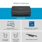 ScanSnap iX1600 Wireless Document Scanner with Touchscreen