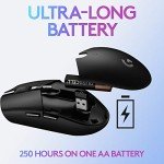 Logitech G305 Wireless Gaming Mouse - Lightweight, 12K DPI