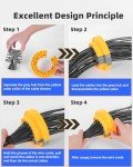 Hixeto Wire Comb for Network Cable Organization
