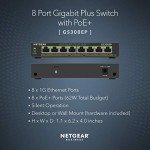 NETGEAR 8-Port PoE Gigabit Ethernet Switch