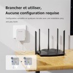 Tenda AH3 Powerline Adapter - 1000Mbps Speed