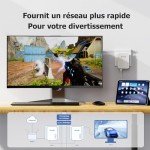 Tenda AH3 Powerline Adapter - 1000Mbps Speed