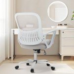 Ergonomic Rolling Office Chair with Lumbar Support
