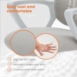 Ergonomic Rolling Office Chair with Lumbar Support