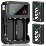 DXKK Rechargeable Batteries for Xbox Controllers - 2 Pack
