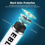 EBL Rechargeable AA/AAA Battery Pack with Charger