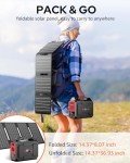 Portable 200W Solar Generator with 40W Panels