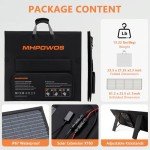 220W Foldable Monocrystalline Solar Panel Kit