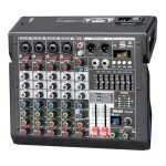 6-Channel Audio Mixer with DSP Effects