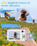 4K UHD Digital Camera with 48MP Autofocus