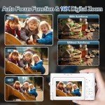 48MP 4K Digital Camera with Flip Screen & Zoom