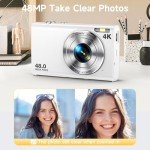 48MP 4K Vlogging Camera with 16X Zoom