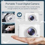 48MP 4K Digital Camera with Flip Screen & Zoom