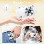 48MP 4K Vlogging Camera with 16X Zoom