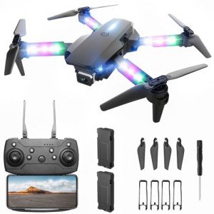 BEZGAR Mini Drone with 1080P Camera for Kids