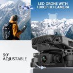 BEZGAR Mini Drone with 1080P Camera for Kids
