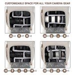 BAGSMART Waterproof DSLR Camera Backpack for Photographers