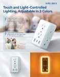 Sureance Multi-Plug Outlet with USB Charger & Surge Protection