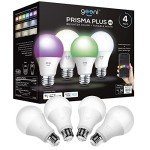 Geeni Smart Color Changing Light Bulbs - 4 Pack