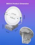 Govee 6" Smart Recessed RGBWW LED Downlights - 4 Pack