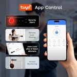 VIZILOK Smart Fingerprint Keypad Door Lock System