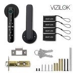 VIZILOK Smart Fingerprint Keypad Door Lock System