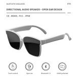 Wireless Bluetooth Smart Glasses with Mic & Speakers