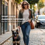 Bluetooth Polarized Sunglasses with Open Ear Speakers