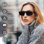 Bluetooth Polarized Sunglasses with Open Ear Speakers