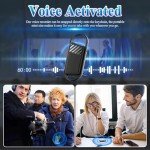 64GB Voice Recorder with Playback - Portable Mini Device