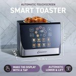 Inspirex 2-Slice Touch Screen Smart Toaster