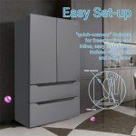 Counterdepth French Door Refrigerator with Ice Maker