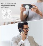 ABSKRYO Magnetic Wireless Charger iPhone 15W Mag Safe Charger 2 Pack Wireless Charging Pad with Sleep-Friendly LED Light for iPhone 16 15 14 13 12 Pro Max Plus & Airpods 2 3 Pro