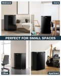 Upstreman 3.2 Cu.Ft Mini Fridge with Freezer