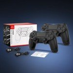 FASIGO Wireless PS4 Controller 2-Pack - Black