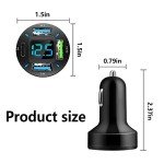 66W Fast Car Charger with USB PD & QC 3.0