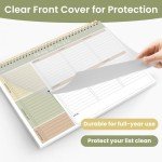 Weekly Undated To-Do List Notepad - 52 Sheets