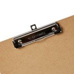 Amazon Basics 6-Pack Brown Hardboard Clipboards