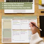 Weekly Undated To-Do List Notepad - 52 Sheets