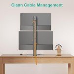 WALI Dual Vertical Monitor Stand for Up to 32 Inches