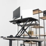 VIVO 32" Adjustable Sit-Stand Desk Converter