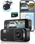 8K Ultra HD Dash Cam for Cars with GPS