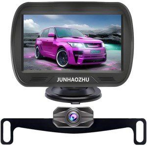 Rearview Car Backup Camera with Monitor & Night Vision