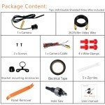 170° Wide Angle Flush Mount Backup Camera