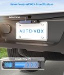 Solar Wireless Backup Camera with 5" HD Monitor