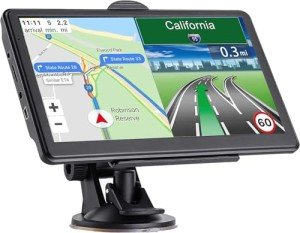 7-Inch GPS Navigation for Trucks with Lifetime Updates
