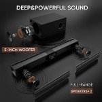 Saiyin 100W Soundbar with Subwoofer and Bluetooth