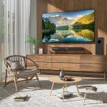 Saiyin 100W Soundbar with Subwoofer and Bluetooth