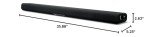Yamaha SR-B30A Dolby Atmos Sound Bar - Black